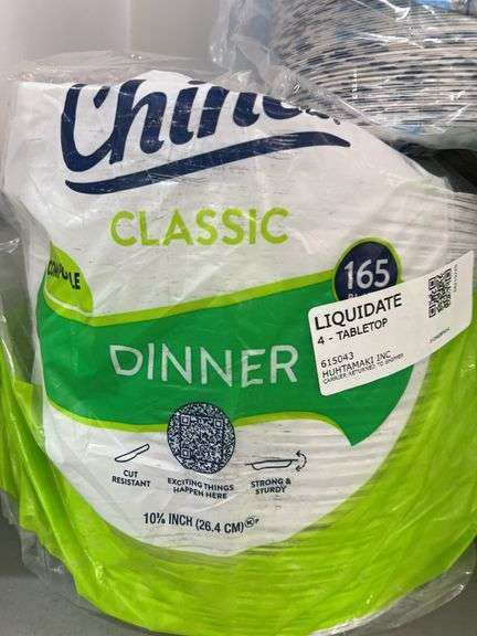 (3) PACKS OF PAPER PLATES
