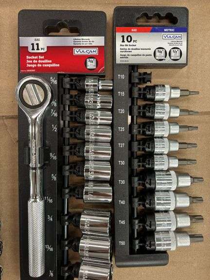 (4) VULCAN SOCKET SETS