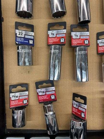 MISC LOT OF VULCAN SOCKETS