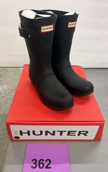 WOMENS HUNTER ORIGINAL SHORT BOOTS - SIZE 7