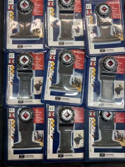(20) BOSCH STARLOCK BLADE ATTACHMENTS