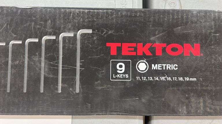 TEKTON 9PC L KEY SET IN BOX
