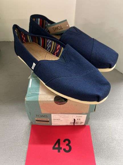 WOMENS TOMS ALPARGATA SHOES - SIZE 8.5
