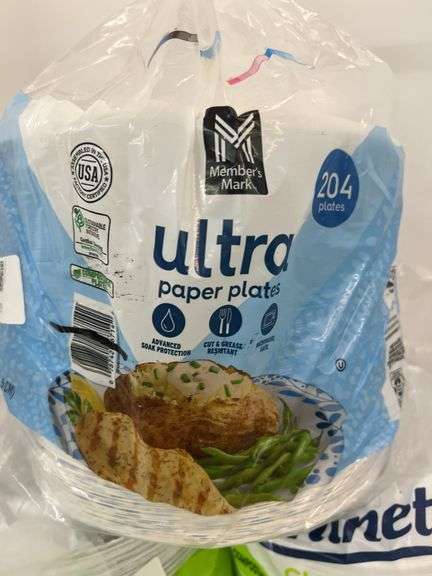 (3) PACKS OF PAPER PLATES