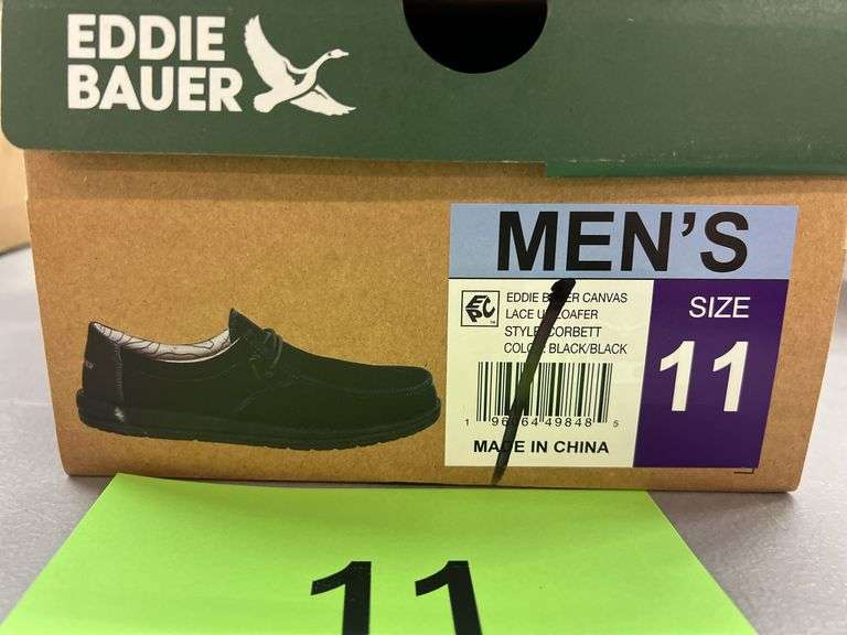 MENS EDDIE BAUER LOAFER SHOES - SIZE 11