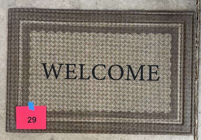 3FTx2FT WELCOME MAT - BROWN