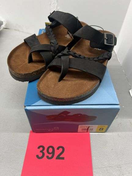 WOMENS MOUNTAIN SOLE SANDALS - SIZE 8