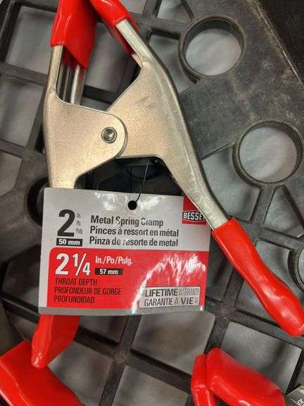 (11) BESSEY METAL SPRING CLAMPS