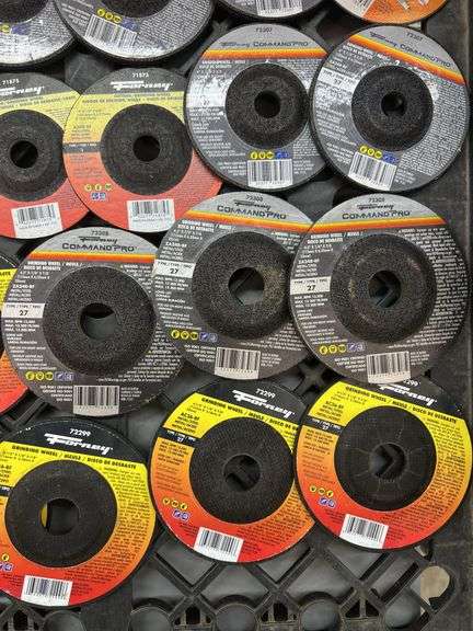 MISC LOT OF FORNEY CUTTING/ GRINDING WHEELS