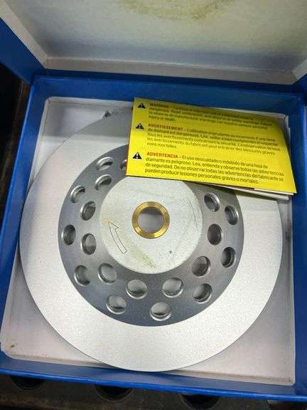 (4) GRIP RITE 7" INDUSTRIAL TURBO CUP WHEELS IN BOXES