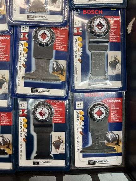 (20) BOSCH STARLOCK BLADE ATTACHMENTS
