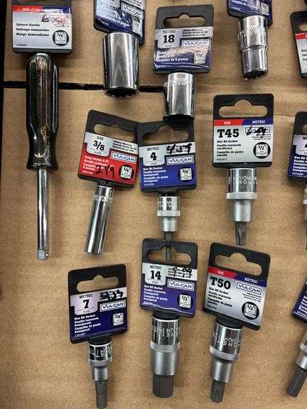 MISC LOT OF VULCAN SOCKETS