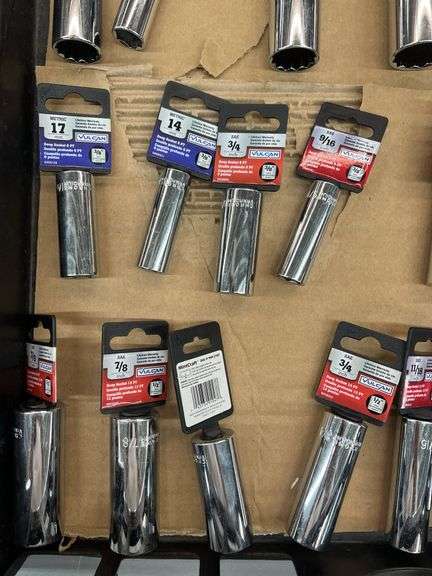 MISC LOT OF VULCAN SOCKETS