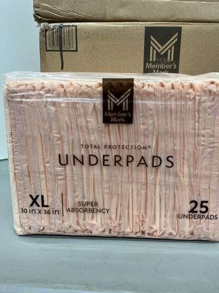 (2) BOXES OF UNDERPADS - SIZE XL