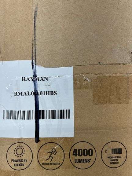 WESTINGHOUSE SOLAR AREA LIGHT IN BOX