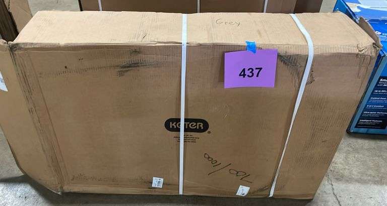 KETER ADIRONDACK CHAIR IN BOX - GREY
