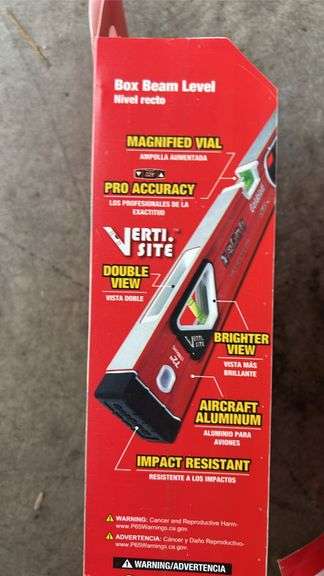 (3) GOLDBLATT 72" BOX BEAM LEVELS