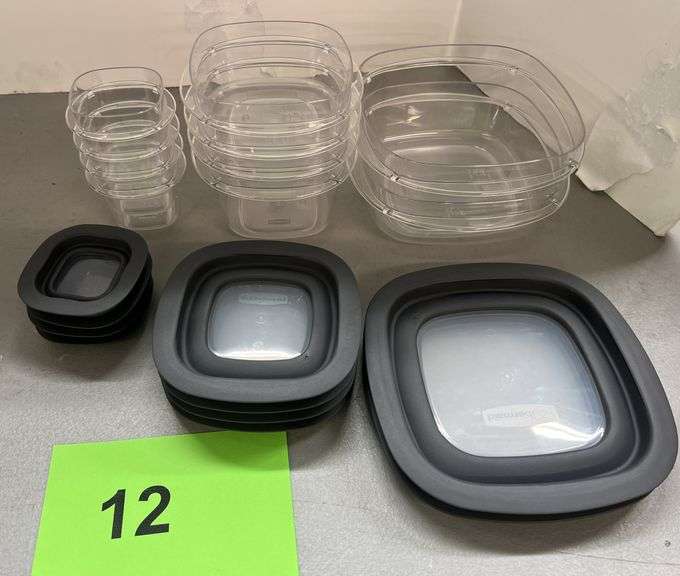 RUBBERMAID 20PC FOOD STORAGE SET
