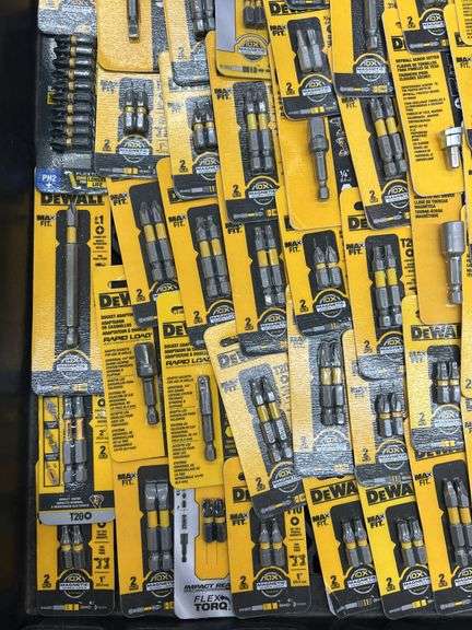 MISC LOT OF DEWALT BIT TIPS