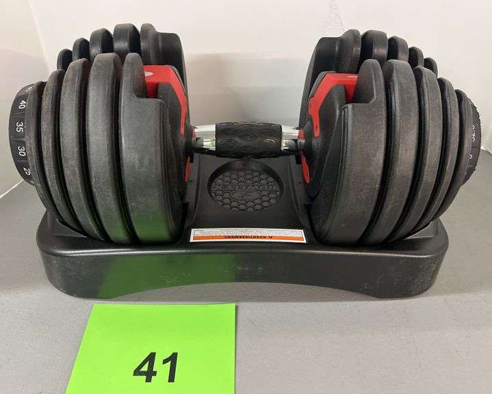 BOWFLEX ADJUSTABLE DUMBBELL
