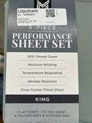 KING 6PC PERFORMANCE SHEET SET - GREEN