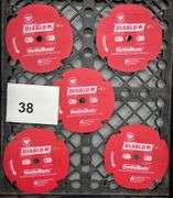 (5) DIABLO 7-1/4" CIRCULAR SAW BLADES