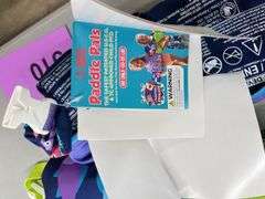 3PC SWIMMING LOT - POOL, FLOATIES & LIFE JACKET