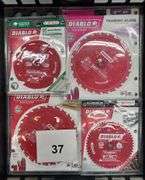 (4) DIABLO CIRCULAR SAW BLADES