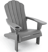 KETER ADIRONDACK CHAIR IN BOX - GREY