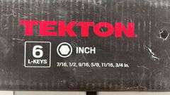 TEKTON 6PC L KEY SET IN BOX