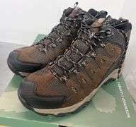 MENS EDDIE BAUER OUTDOOR BOOTS - SIZE 9.5