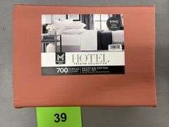 HOTEL KING EGYPTIAN COTTON SHEET SET