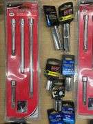 MISC LOT OF SOCKETS/ WRENCHES