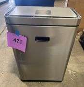 EKO STAINLESS AUTO TRASHCAN