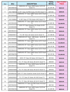 PRICE LIST