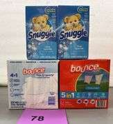 (3) PACKS OF DRYER SHEETS