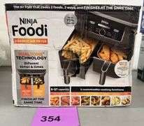 NINJA FOODI 2 BASKET AIR FRYER IN BOX