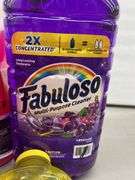 4PC CLEANING LOT - SANITIZER, FABULOSO & PINE SOL