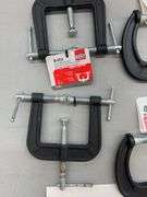(4) BESSEY CLAMPS