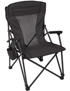 HARD ARM CHAIR IN BOX - BLACK