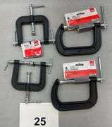 (4) BESSEY CLAMPS