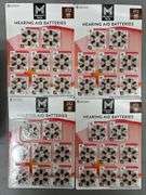 (4) PACKS OF HEARING AID BATTERIES - SIZE 312