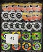 MISC LOT OF FORNEY CUTTING/ GRINDING WHEELS