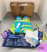 3PC SWIMMING LOT - POOL, FLOATIES & LIFE JACKET