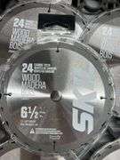 (13) SKIL 6-1/2" CIRCULAR SAW BLADES