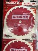 (8) DIABLO CIRCULAR SAW BLADES