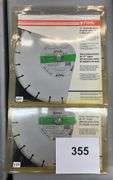 (2) STIHL 12" CIRCULAR SAW BLADES