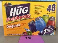(2) PACKS OF DRINKS - LITTLE HUG & SPLASH