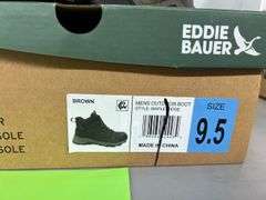 MENS EDDIE BAUER OUTDOOR BOOTS - SIZE 9.5