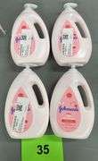 (4) JUGS OF JOHNSONS BABY LOTION
